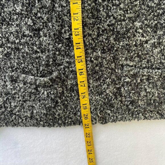 Vintage Gray Beverly Hills Polo Club Wool Blend Zip Sweater Vest Size M Grandpa - Picture 7 of 7